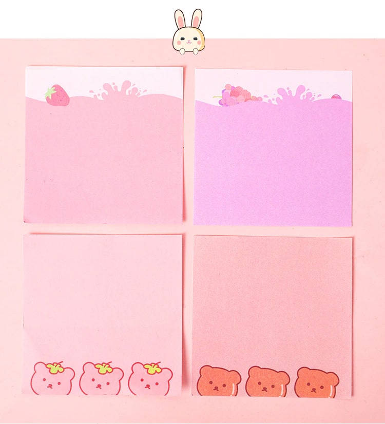 Kawaii Stationary - Colorful Memo Pads