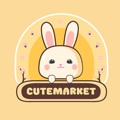 Cute Market - Cute Store Logo