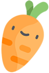 Cute Market Carrot